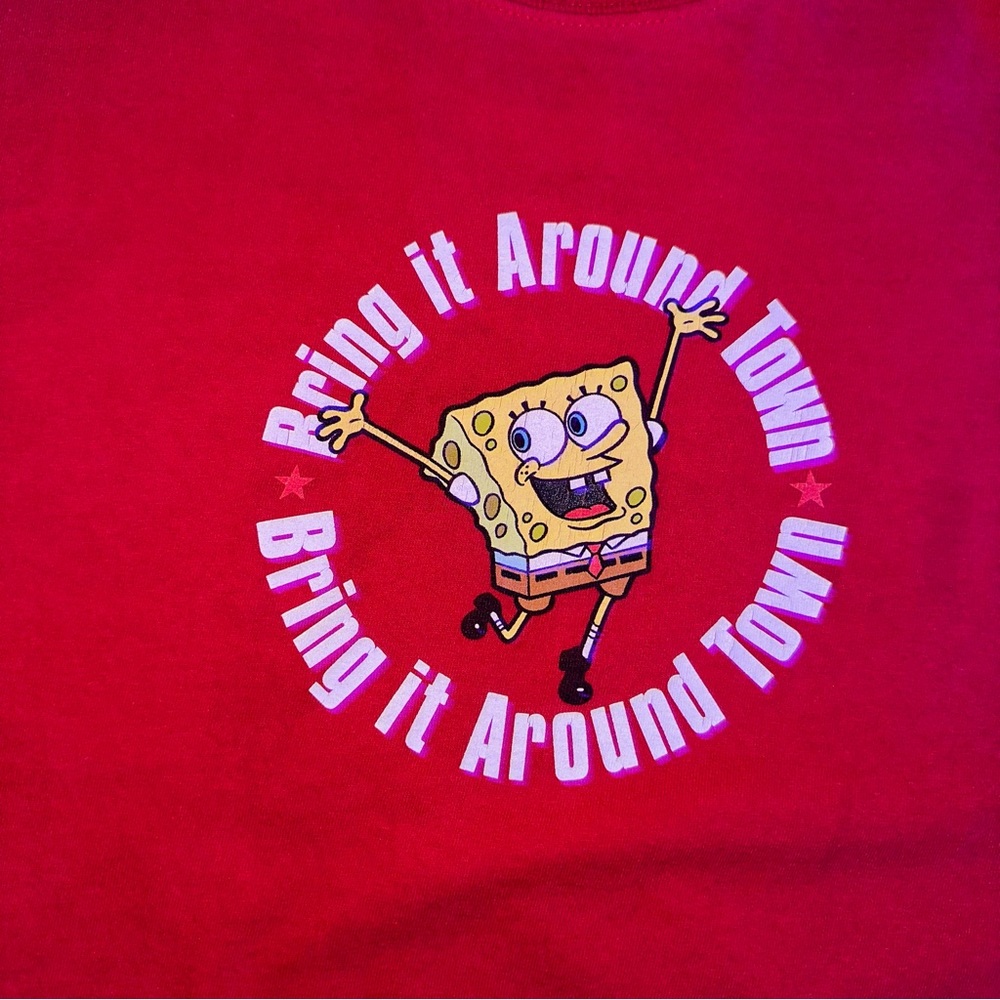 Y2k SpongeBob T shirt